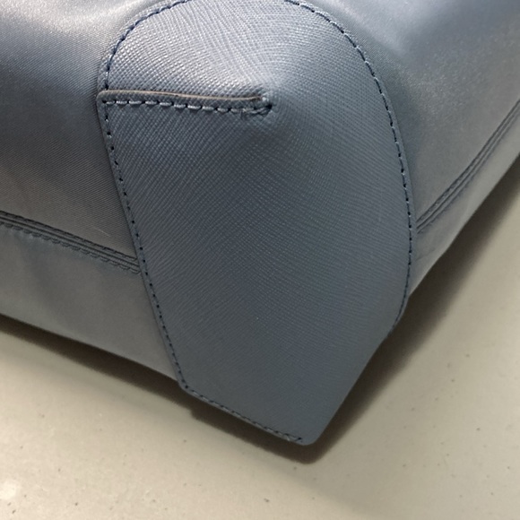 Michael Michael Kors Eva Small Tote In Chambray Blue NEW WITH TAGS - Picture 5 of 10